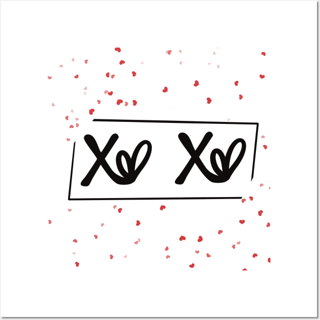 Valentine Xo Xo Wall Art by Xatutik-Art